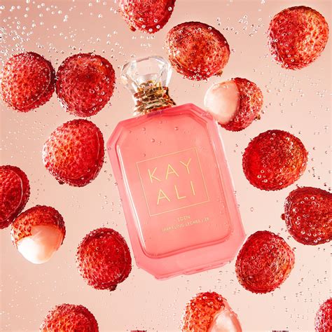 kayali sparkling lychee perfume.